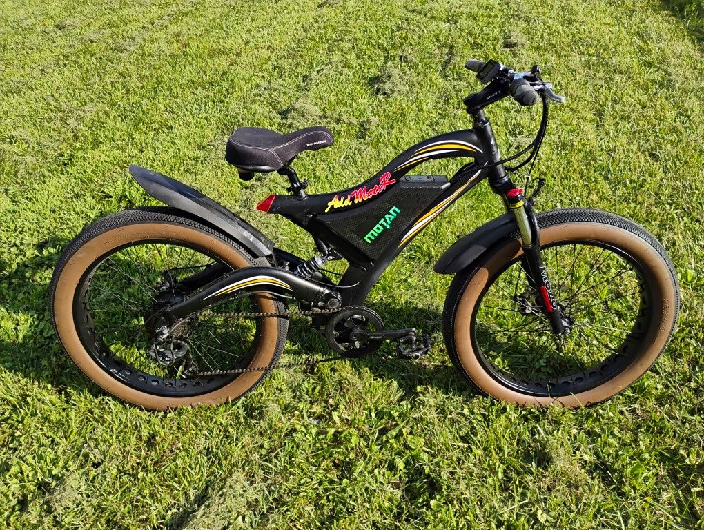Full Suspension Fat Tire E-Bike 48v 40mph