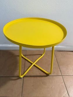 IKEA GLADOM Tray Table - Yellow