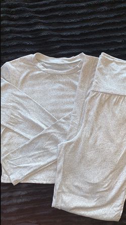 Light Gray Long Sleeve Set