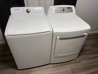 SAMSUNG WASHER AND KENMORE DRYER SET !!!