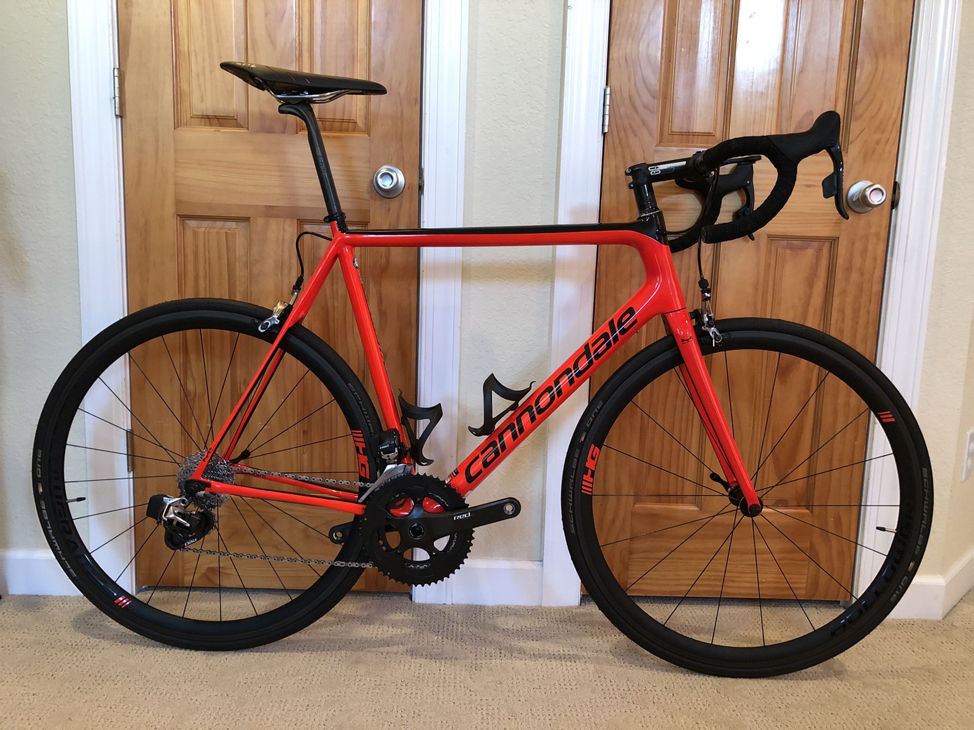 2018 Cannondale SuperSix EVO HiMod SRAM eTap 58cm LIKE NEW