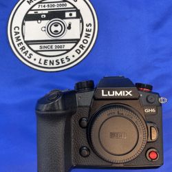 Panasonic Lumix DC GH6 Mirrorless Camera