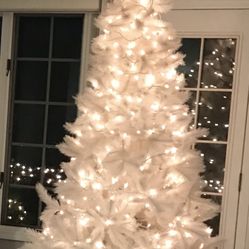 White Christmas Tree 6 1/2 ft.