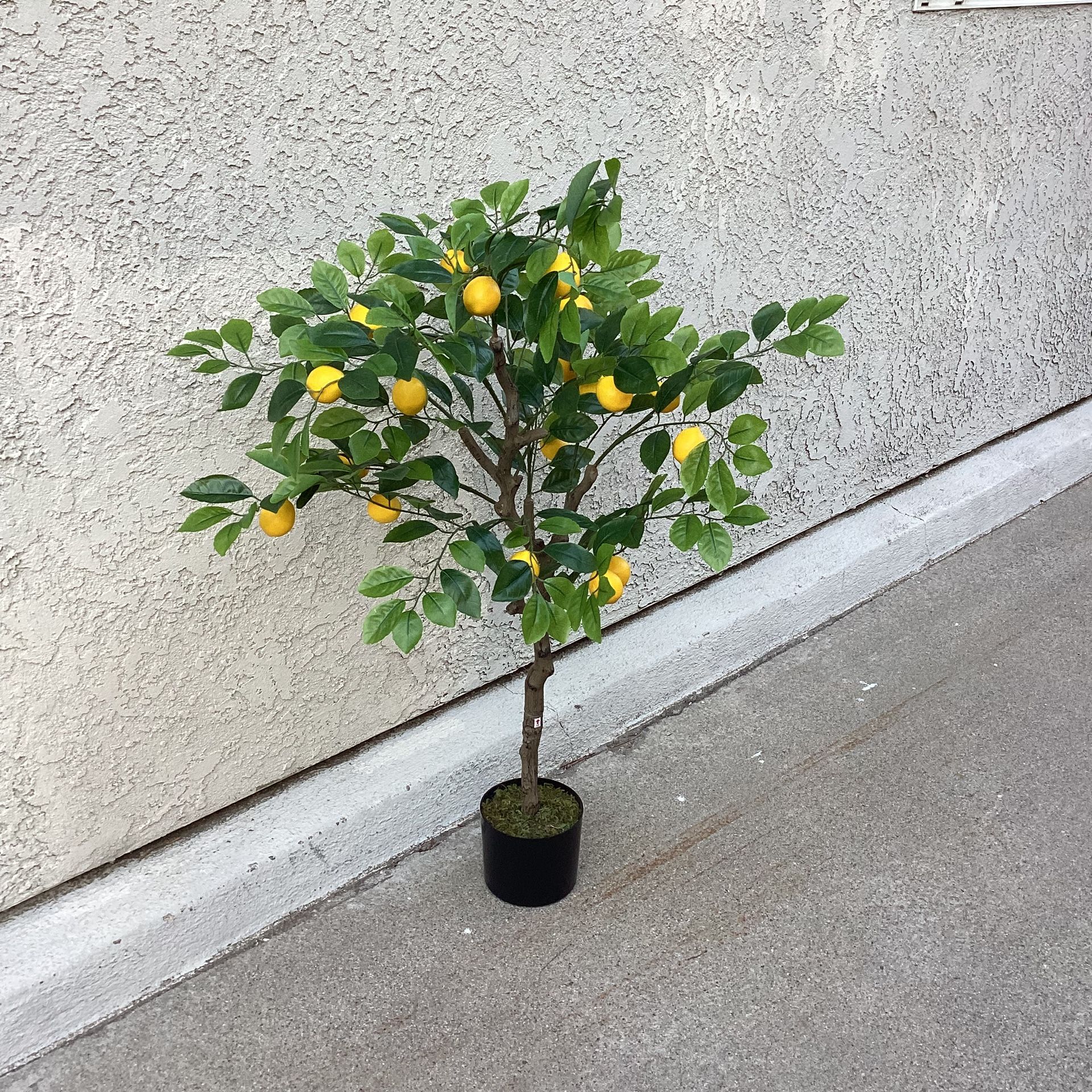 4FT Artificial Lemon Tree, Fake Lemon Plant
