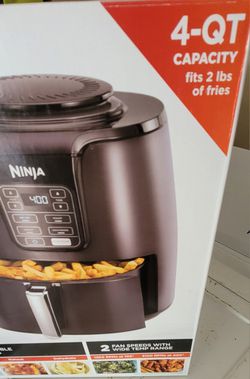  Ninja 4-Quart Air Fryer, AF100 : Home & Kitchen