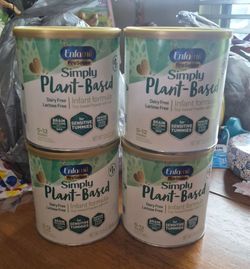 4 New-Enfamil ProSobee Simply Plant Based infant formula