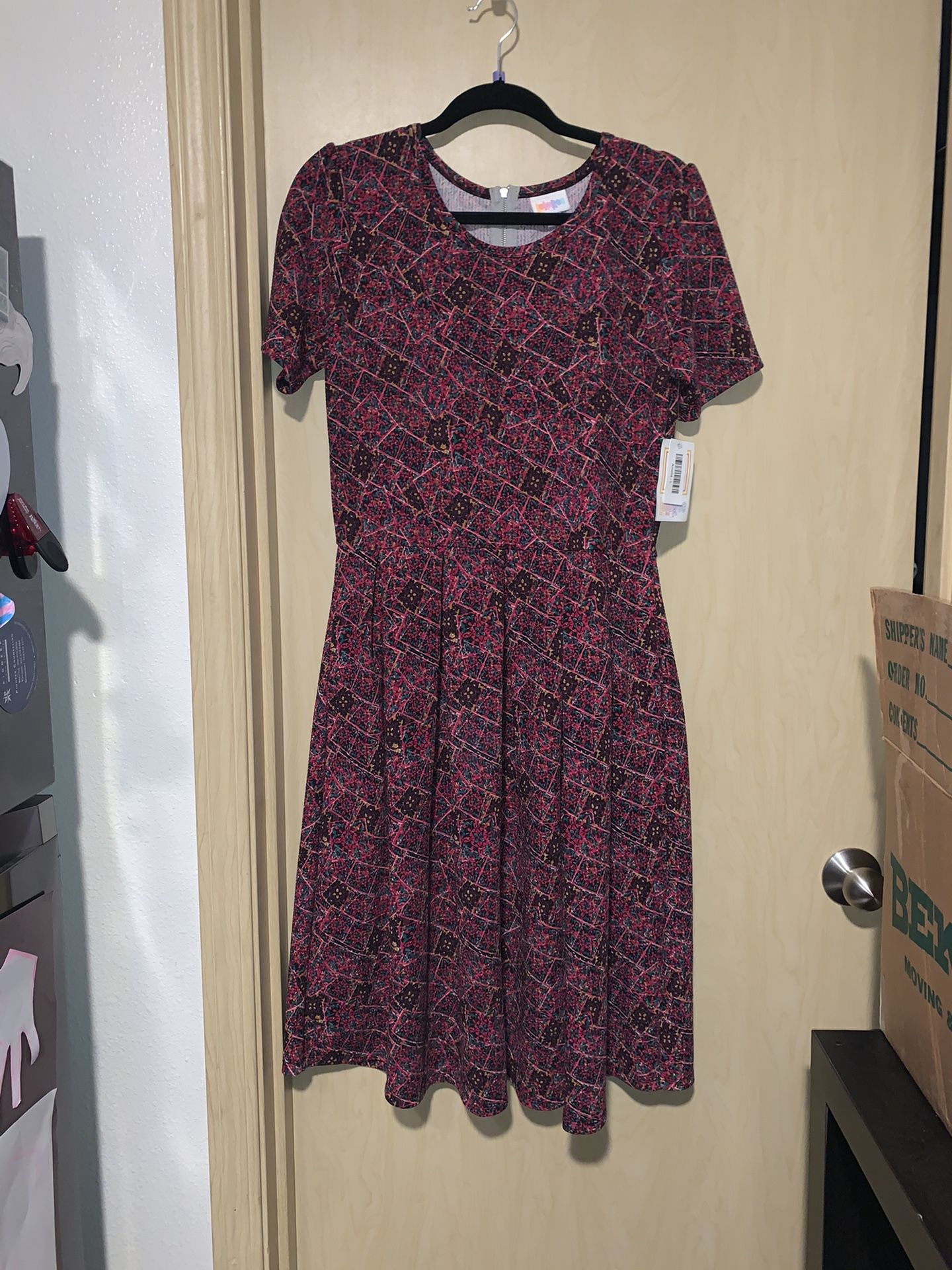 LuLaRoe Amelia Dress- size large