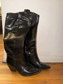 Black Cowboy Boots