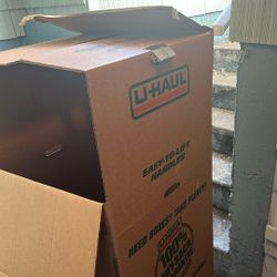 U-haul Boxes 