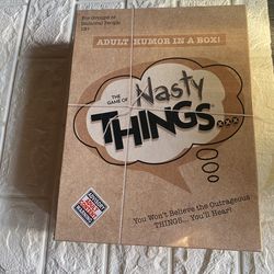 PlayMonster Nasty Things adult party game. 