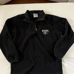 Vintage Raiders Quarter Zip Crewneck Jacket Women’s Medium