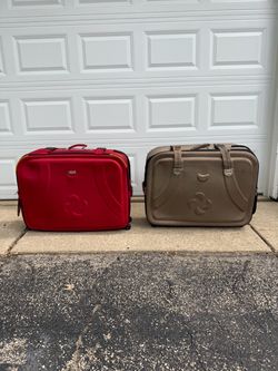 2 large luggage