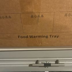 3 Food Warming Tray