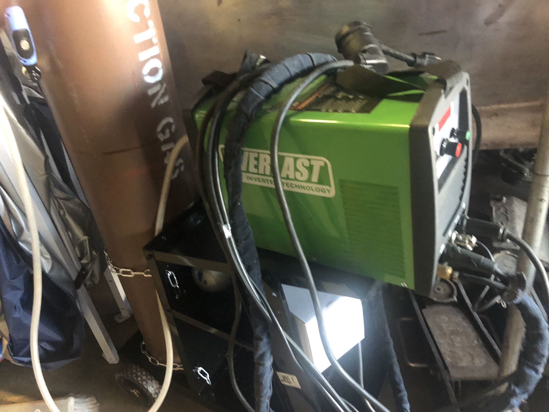 EVERLAST 160 STH TIG WELDER STICK WELDER Left and high frequency start