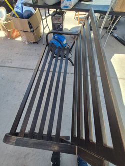 Outdoor bench