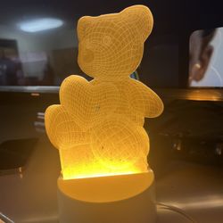 Teddy Bear Led Lamp