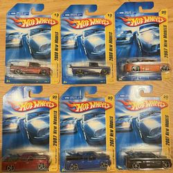 Hot Wheels Custom 62 Chevy Pickup Truck Surf Board & Black Silverado Lot