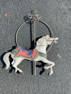 Vintage Carousel Horse