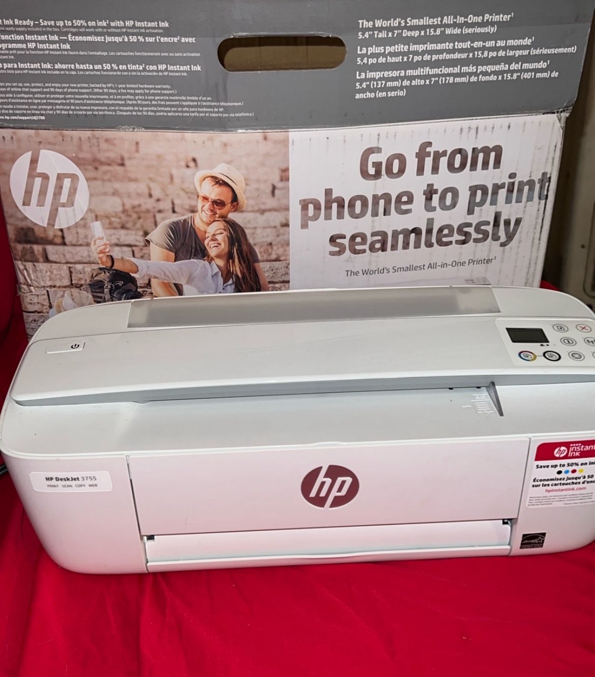 Hp Printer W/paper