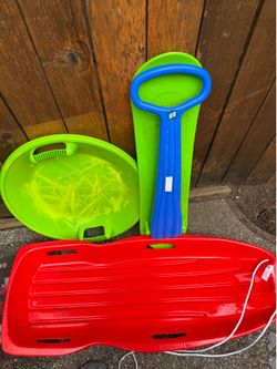 Snow toys sleds