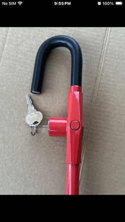 Universal Automobile Steering Wheel To Break Lock With Keys J07D19H