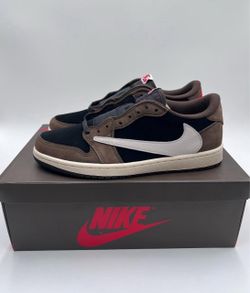 Travis Scott mocha Jordan 1 low