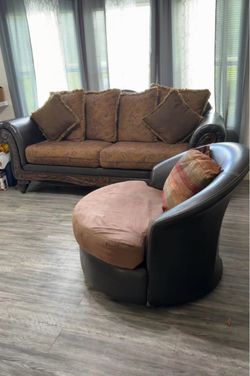 Free sofa, chair & coffee table