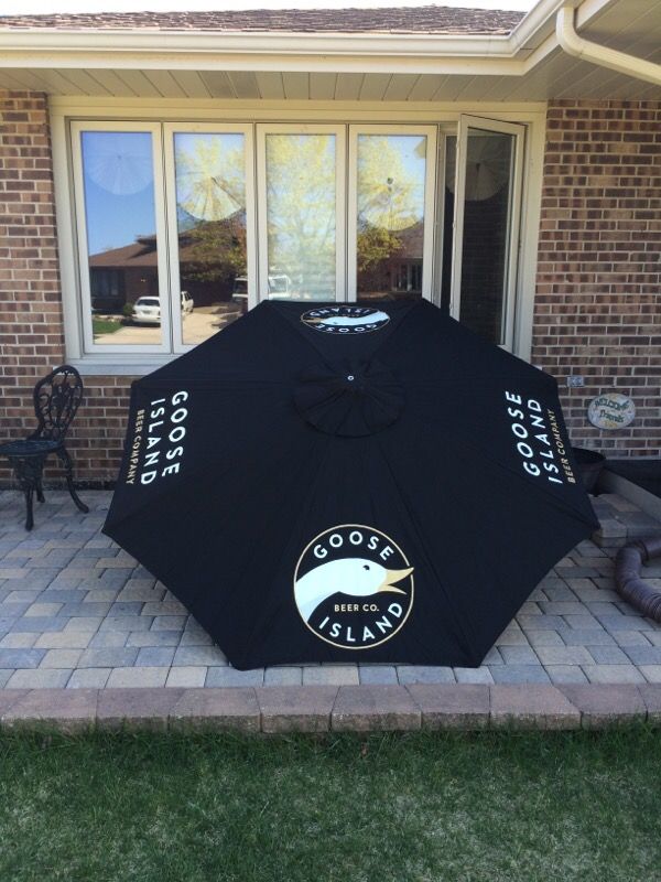 Goose Island Patio Umbrella Beer Sign For In Tinley Park Il Goose Island Patio Umbrella Beer Sign For In Tinley Park Il Offerup