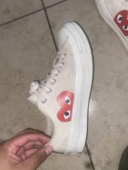 Converse hearts size 7