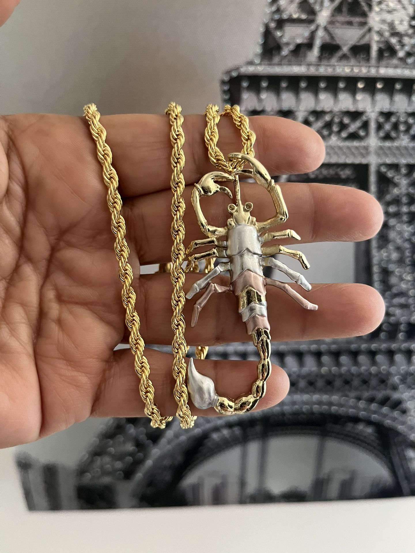 scorpion necklace