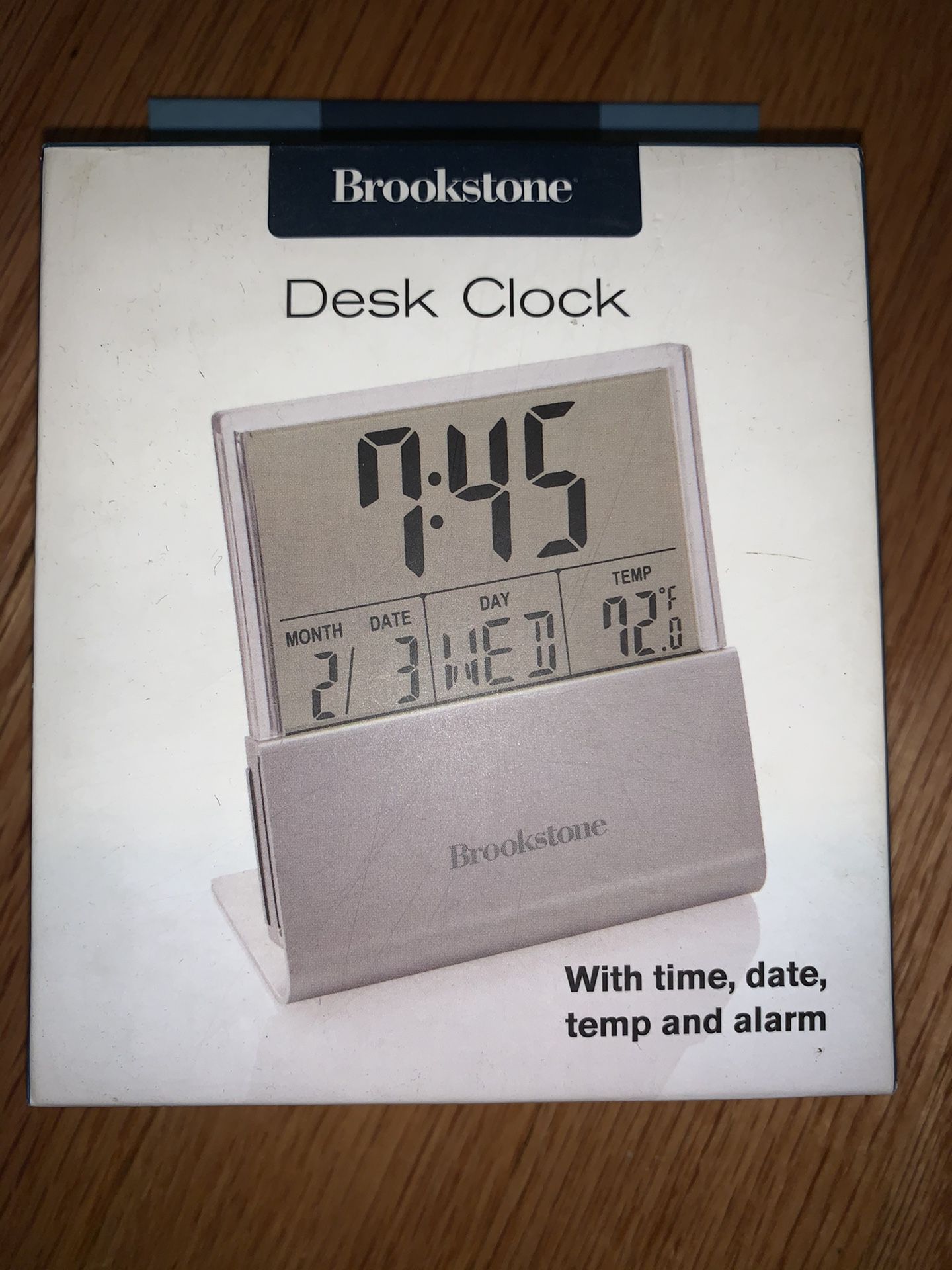 Brookstone Desk Clock