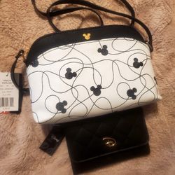 Mickey Purse & Disney Wallet