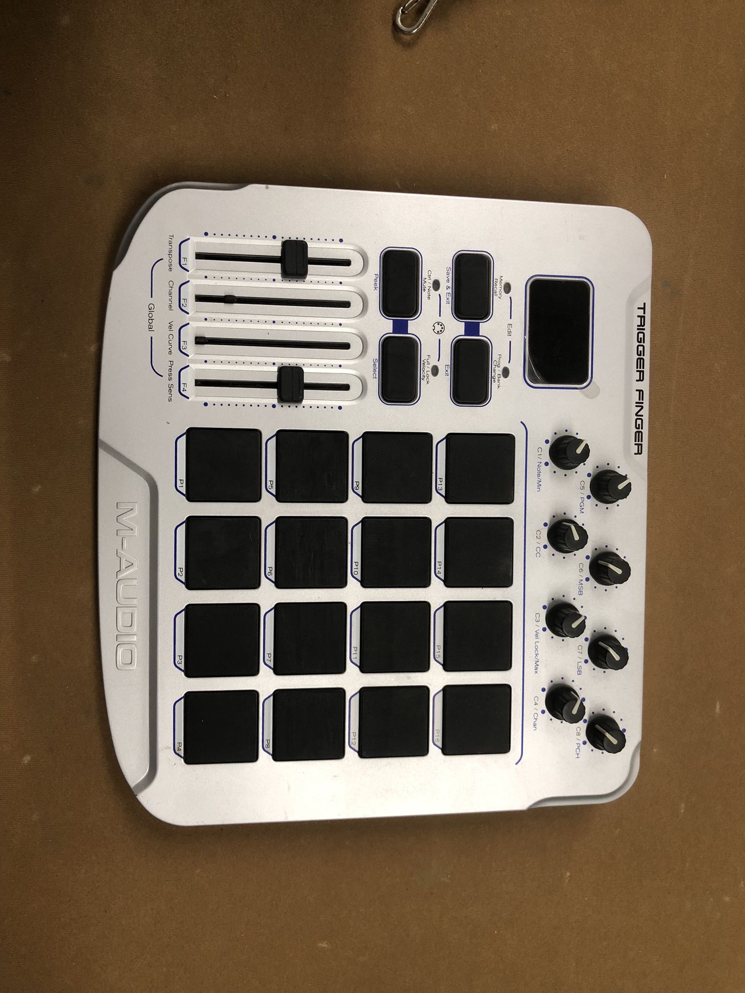 M Audio Trigger Finger And Kong MIDI Controllers