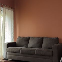 Grey Bobs Furniture Used Couch For Sale 