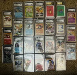 CGC Graded Pokémon Card Lot (25+ Cards)