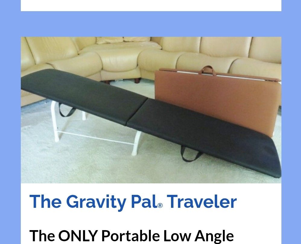 Gravity PAL Portable Low ANGLE INVERSION Table