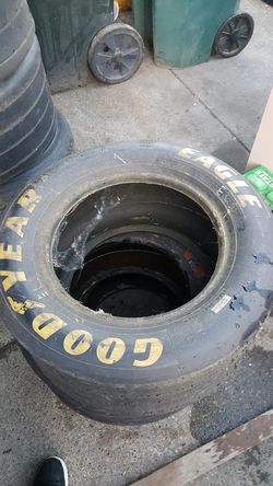 13" GOOD YEAR RACING SLICKS