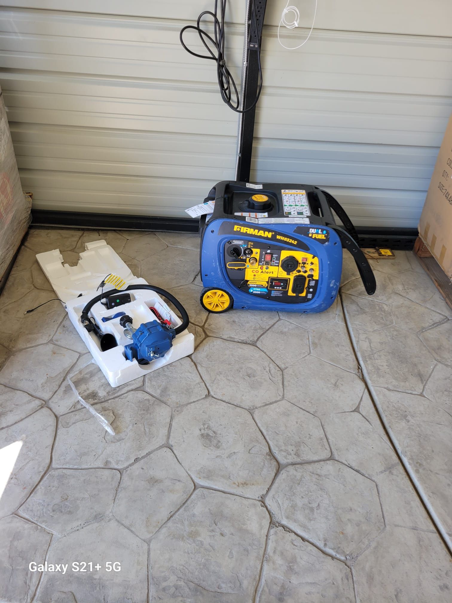 Firman Generator Dual Fuel
