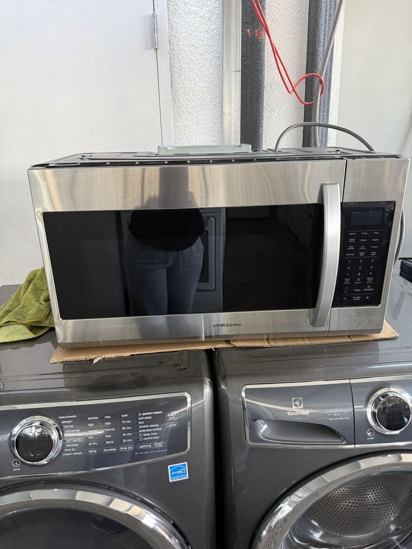 Samsung Over The Range Stainless Steel Microwave 