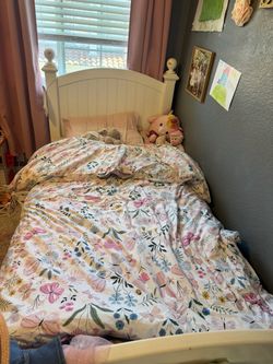 Bed with trundle