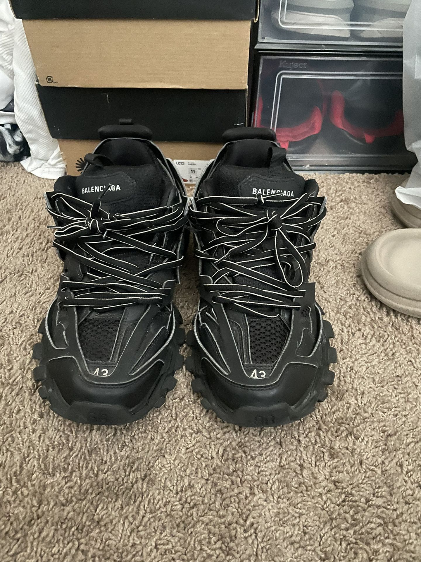 Balenciaga ‘BLACK’ Track LED