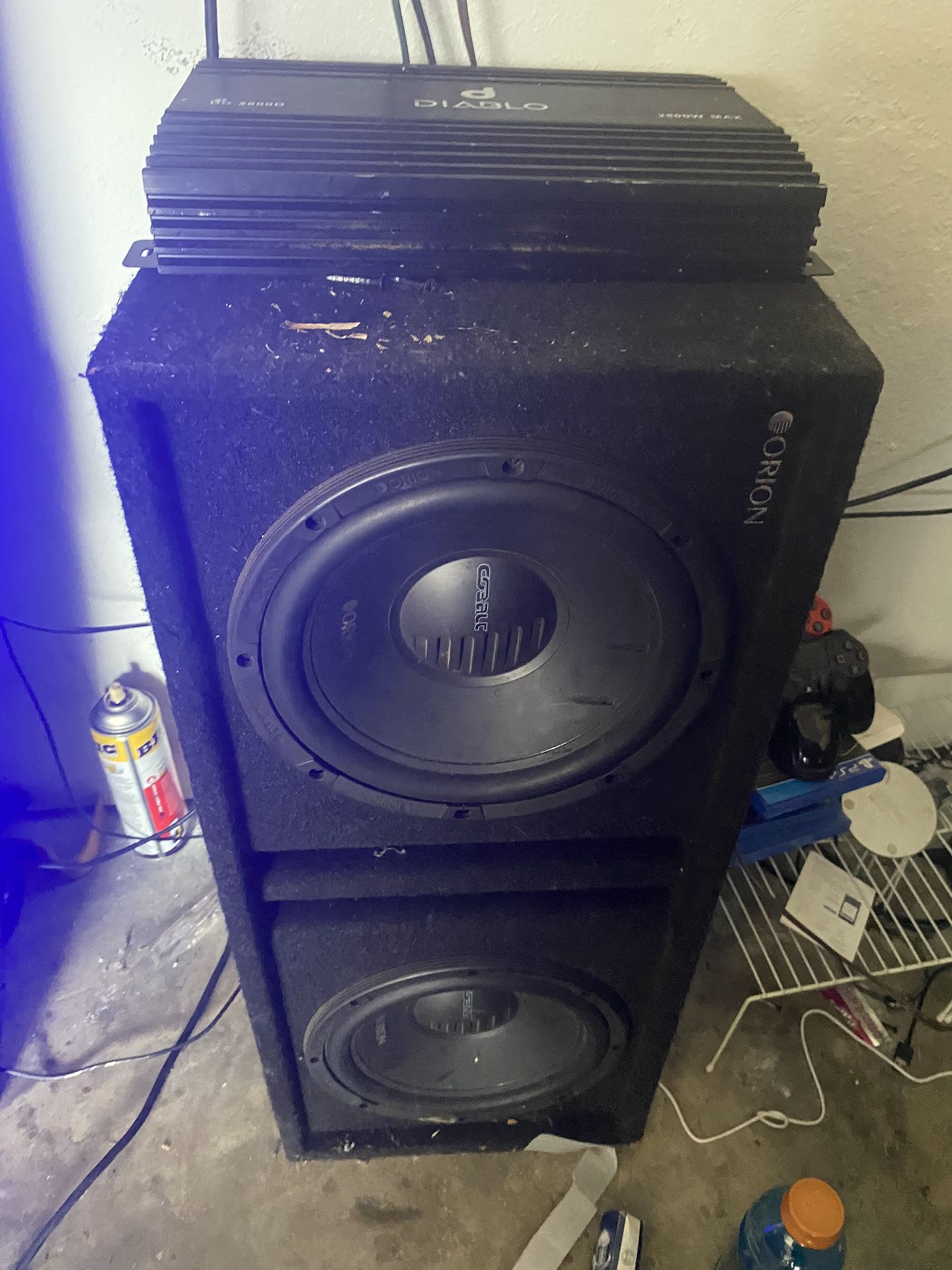 Amp And Speakers