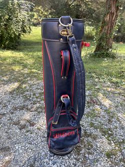 Wilson Black And Red Golf Bag