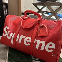 Supreme Louis Vuitton Duffel Bag