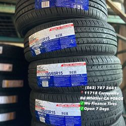 195/65/15 Atlander A/S Set of Tires Installed and Balanced Set de Llantas Nuevas Instaladas y Balanceadas