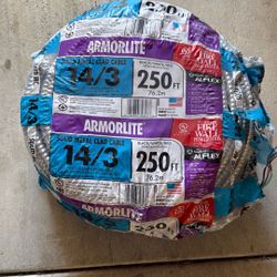 Electric Wire 14/3 250’ Amorlite MC 