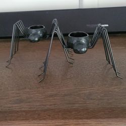 Spider tealight holders x2
