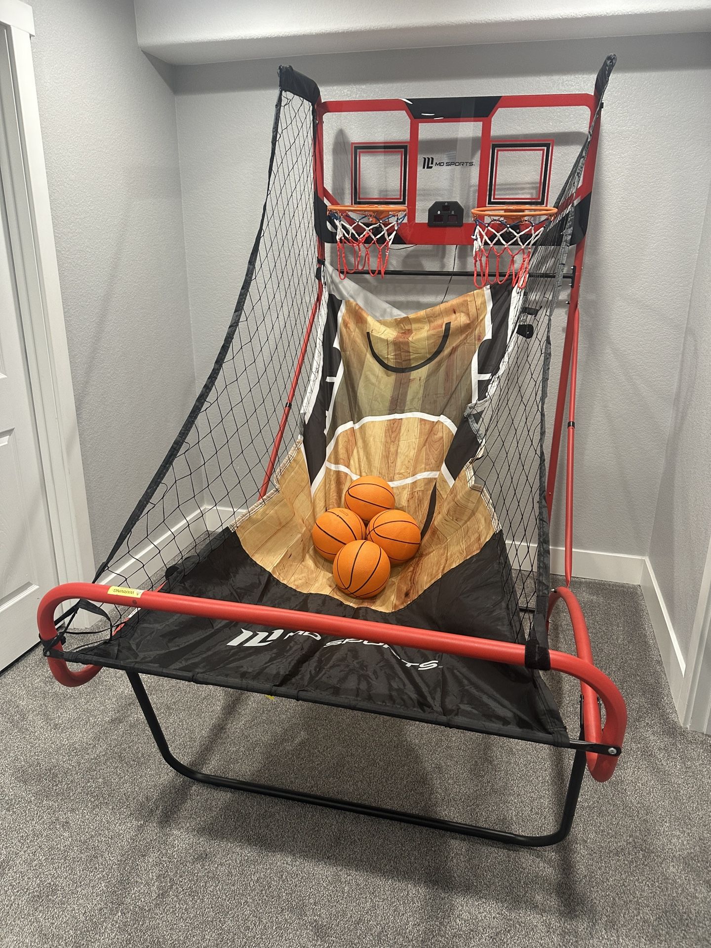 Medal Sports EZ-FOLD 2-Player Basketball Game