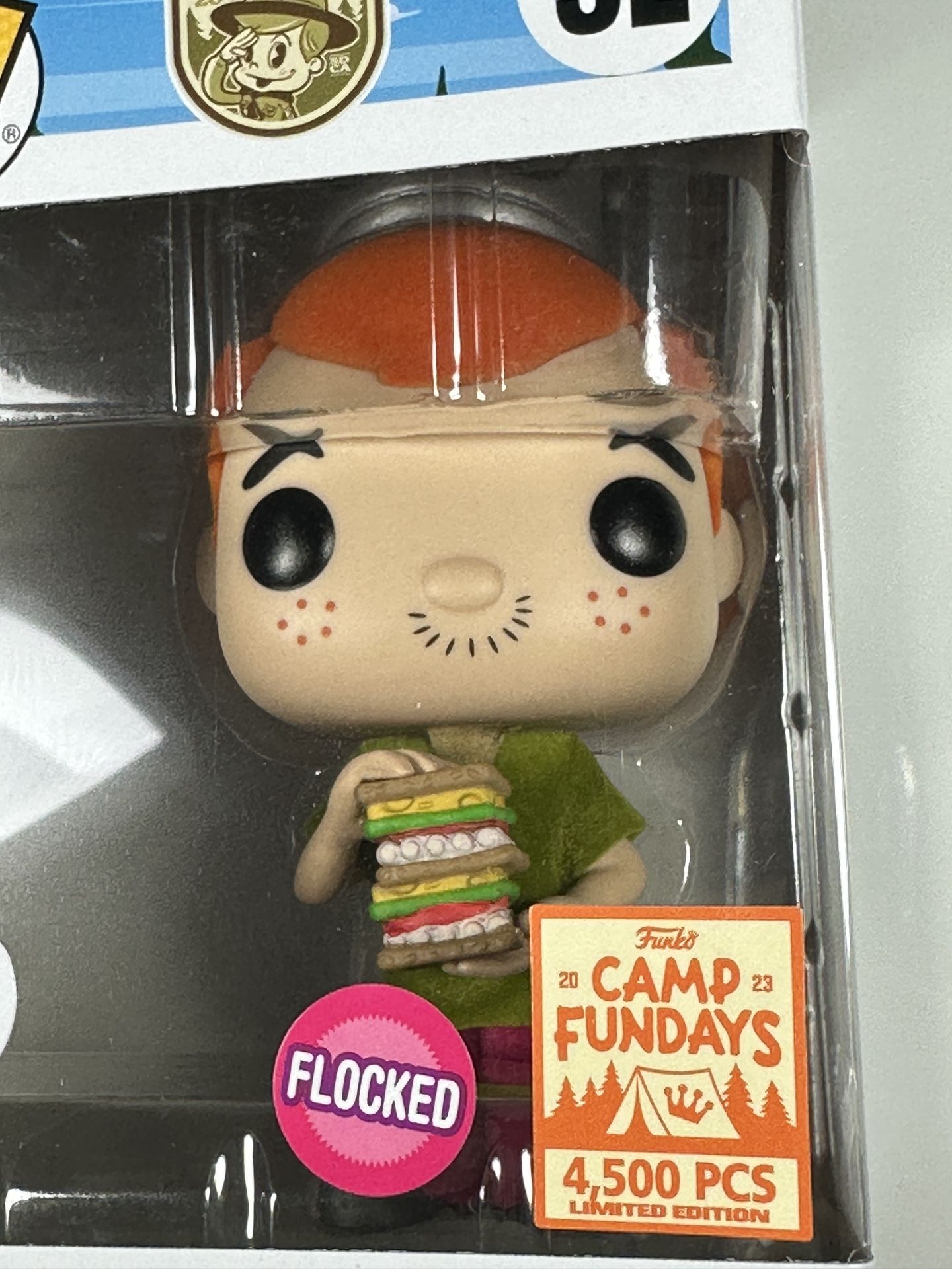 Freddy Funko as Shaggy Flocked - Camp Fundays 2023 - Scooby Doo - LE 4500  pcs