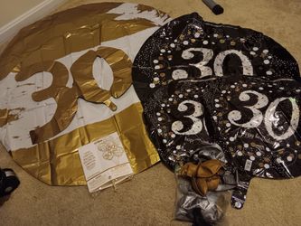 Free 30th Birthday Balloons